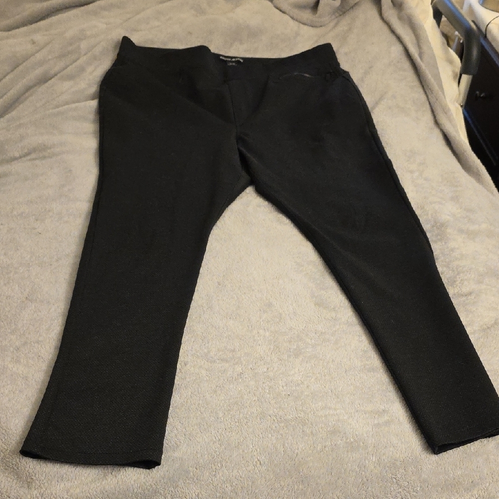 DKNY Black Pants XL
